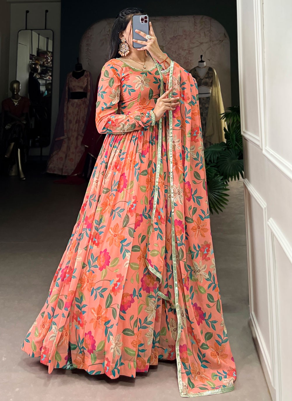 Georgette Ceremonial, Festival Gown G19873