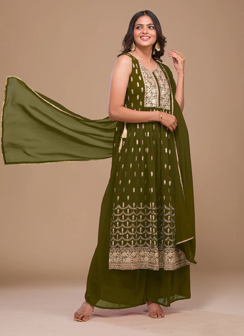 Georgette Salwar Suit - T1333