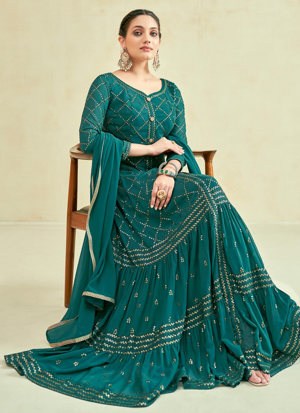 Georgette Gown - G1219