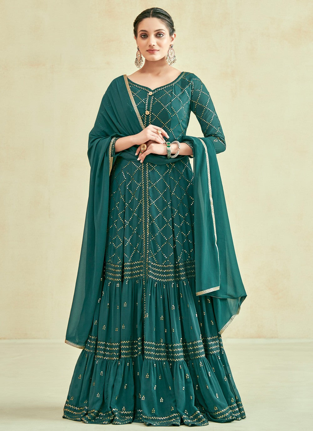 Georgette Gown - G1219