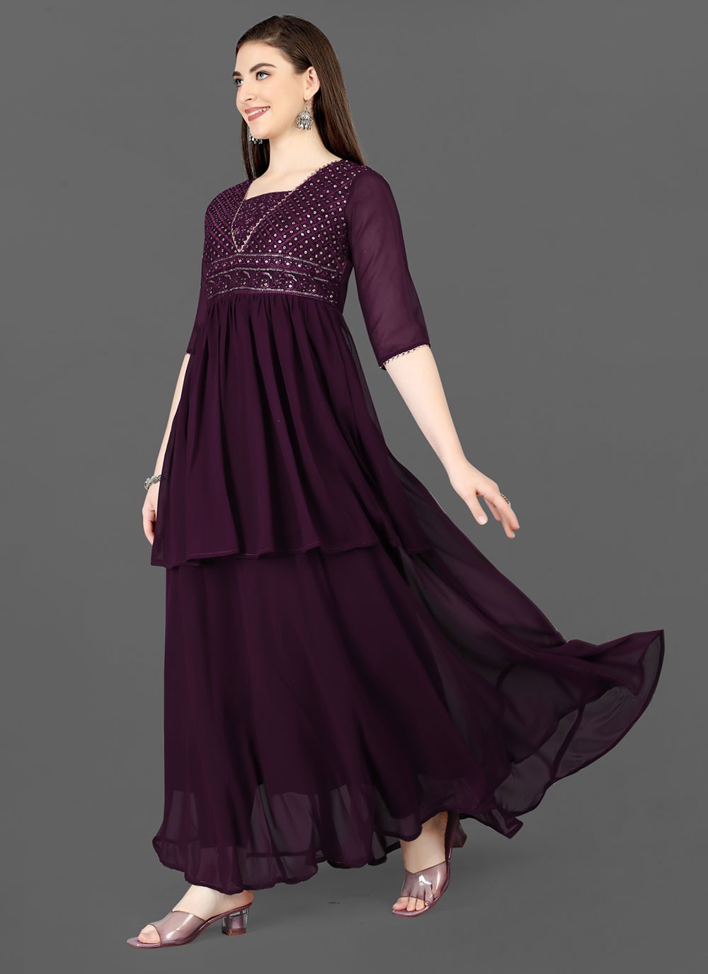 Georgette Gown - G1284