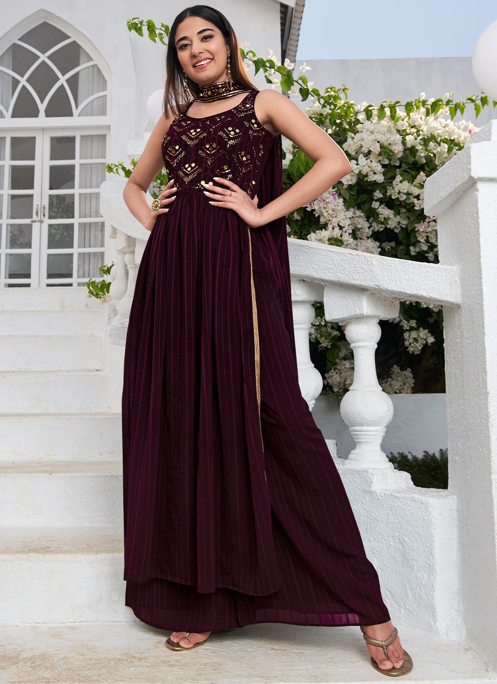 Georgette Salwar Suit - T1012