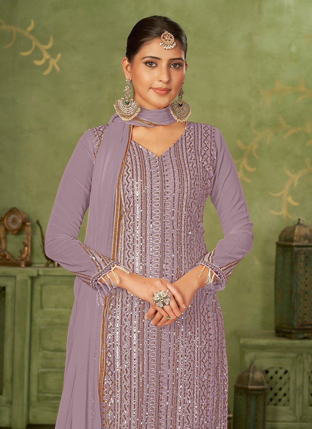 Georgette Salwar Suit - T2706