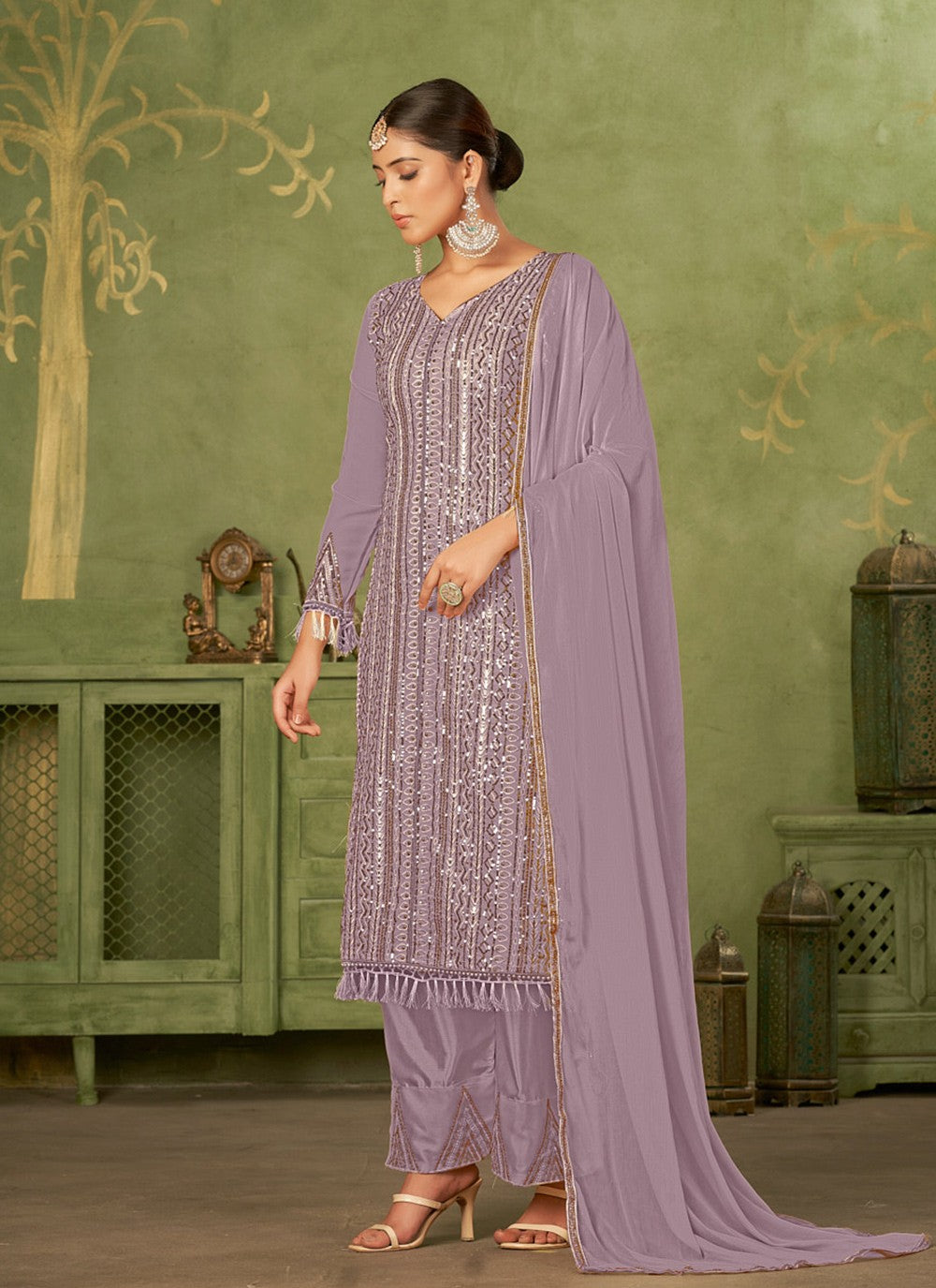 Georgette Salwar Suit - T2706