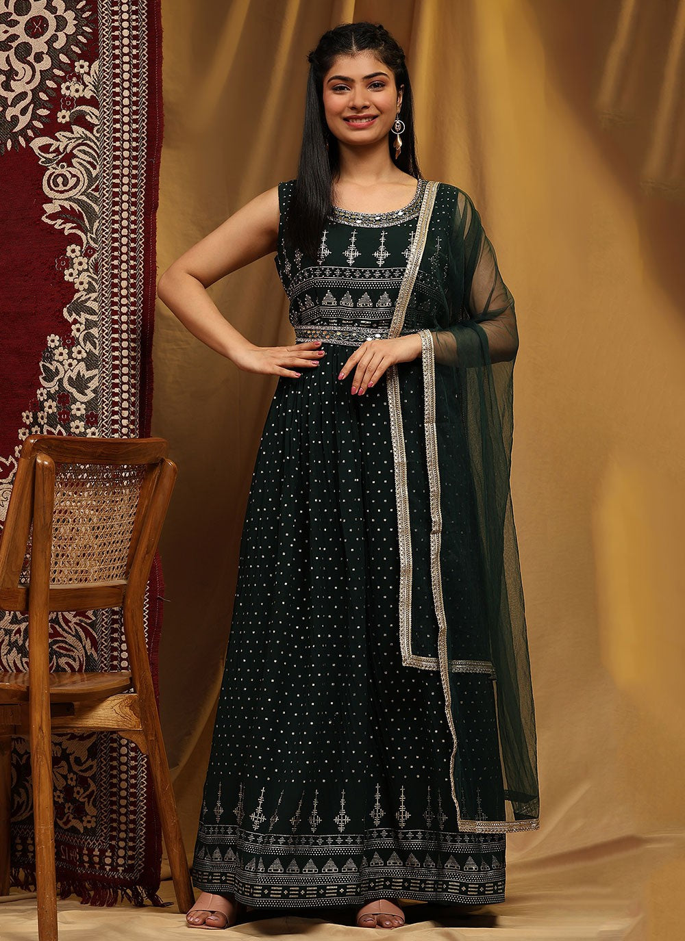 Georgette Gown - G1401