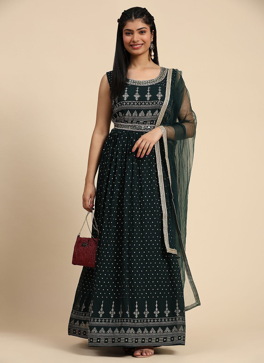 Georgette Gown - G1401