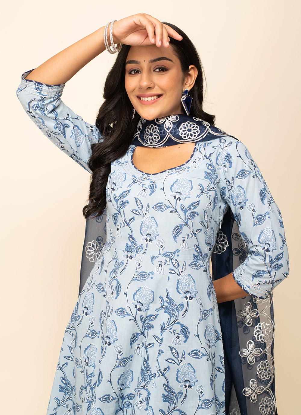 Cotton Salwar Suit - T1814