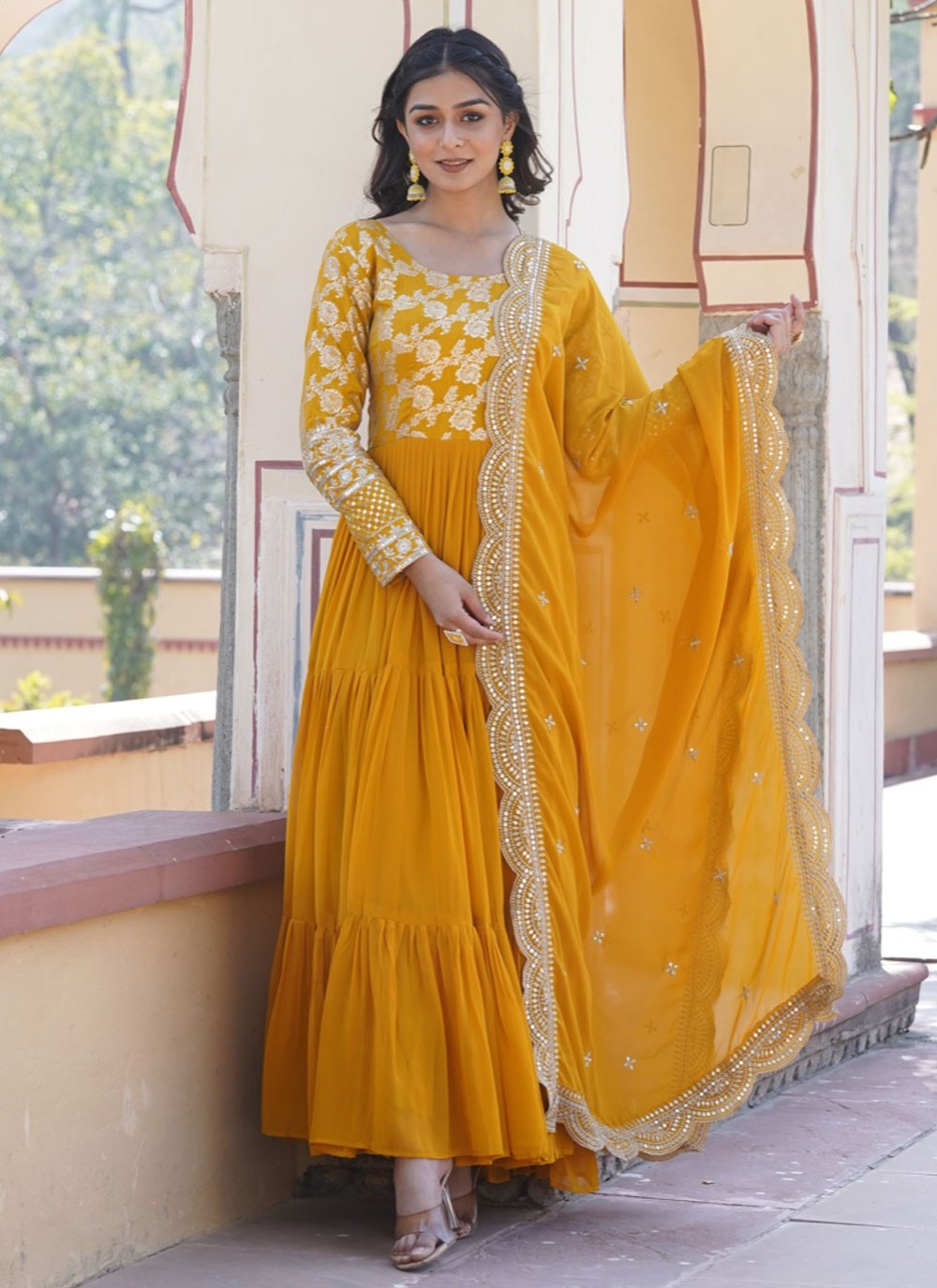 Viscose Gown - G1341