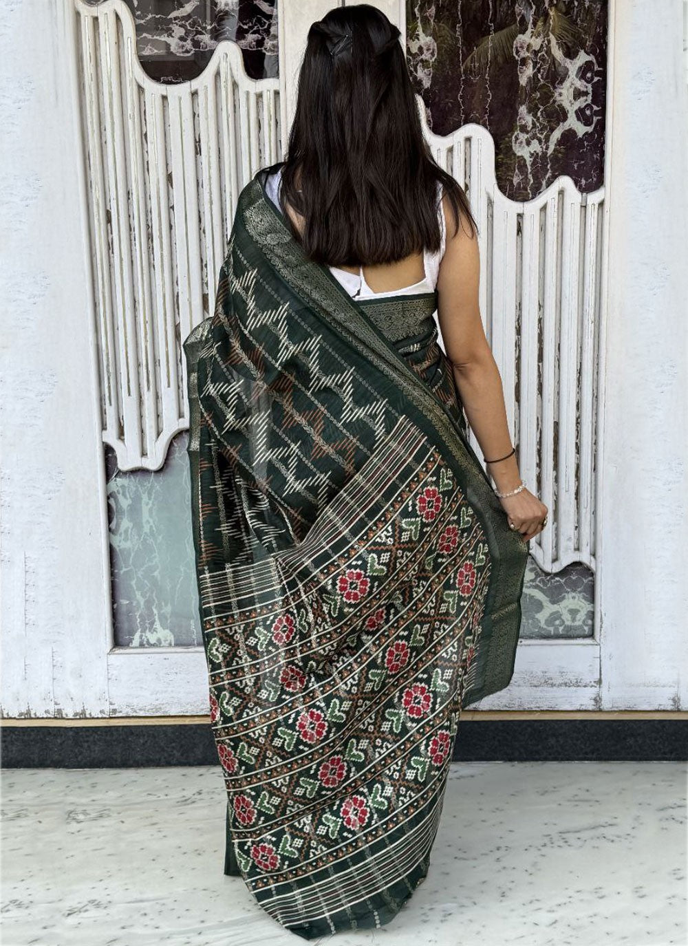 Printed Cotton Silk Saree - S11962