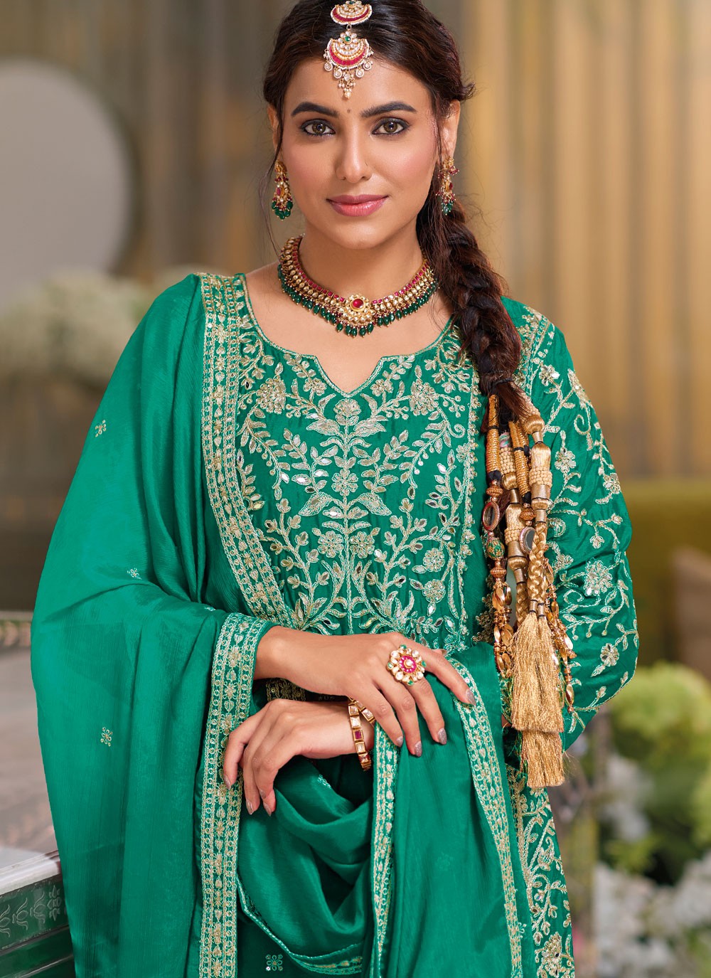 Chinon Salwar Suit - T4182