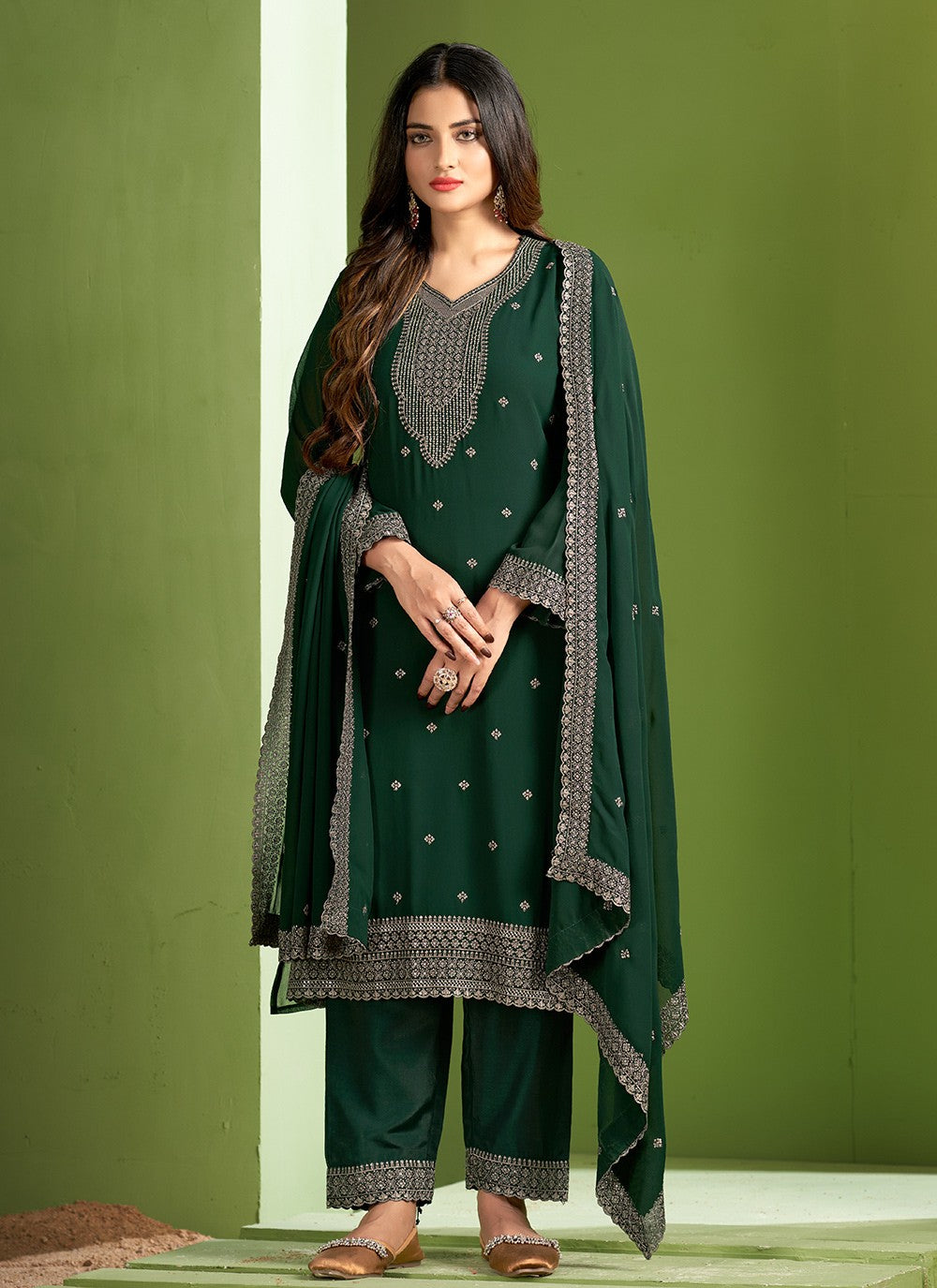 Georgette Salwar Suit - T2527