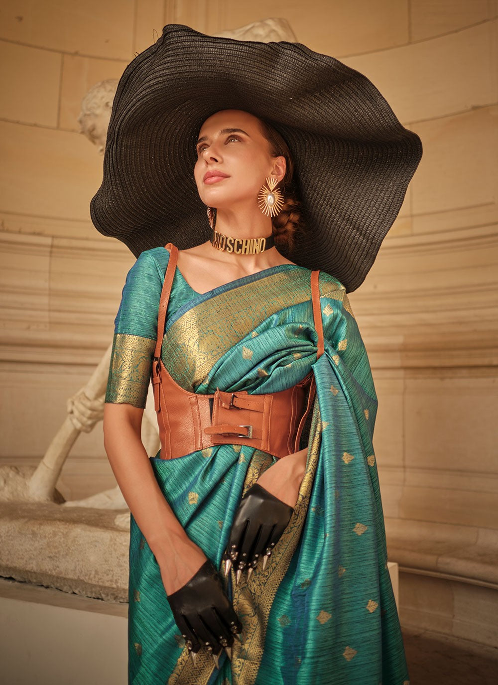 Classic Weaving Zari Silk Saree - S4917