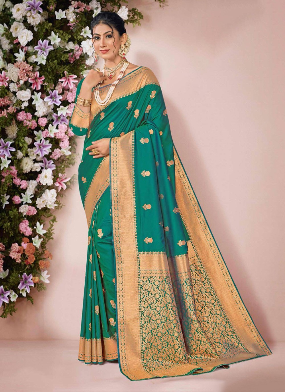 Traditional Woven Silk Saree - S7350