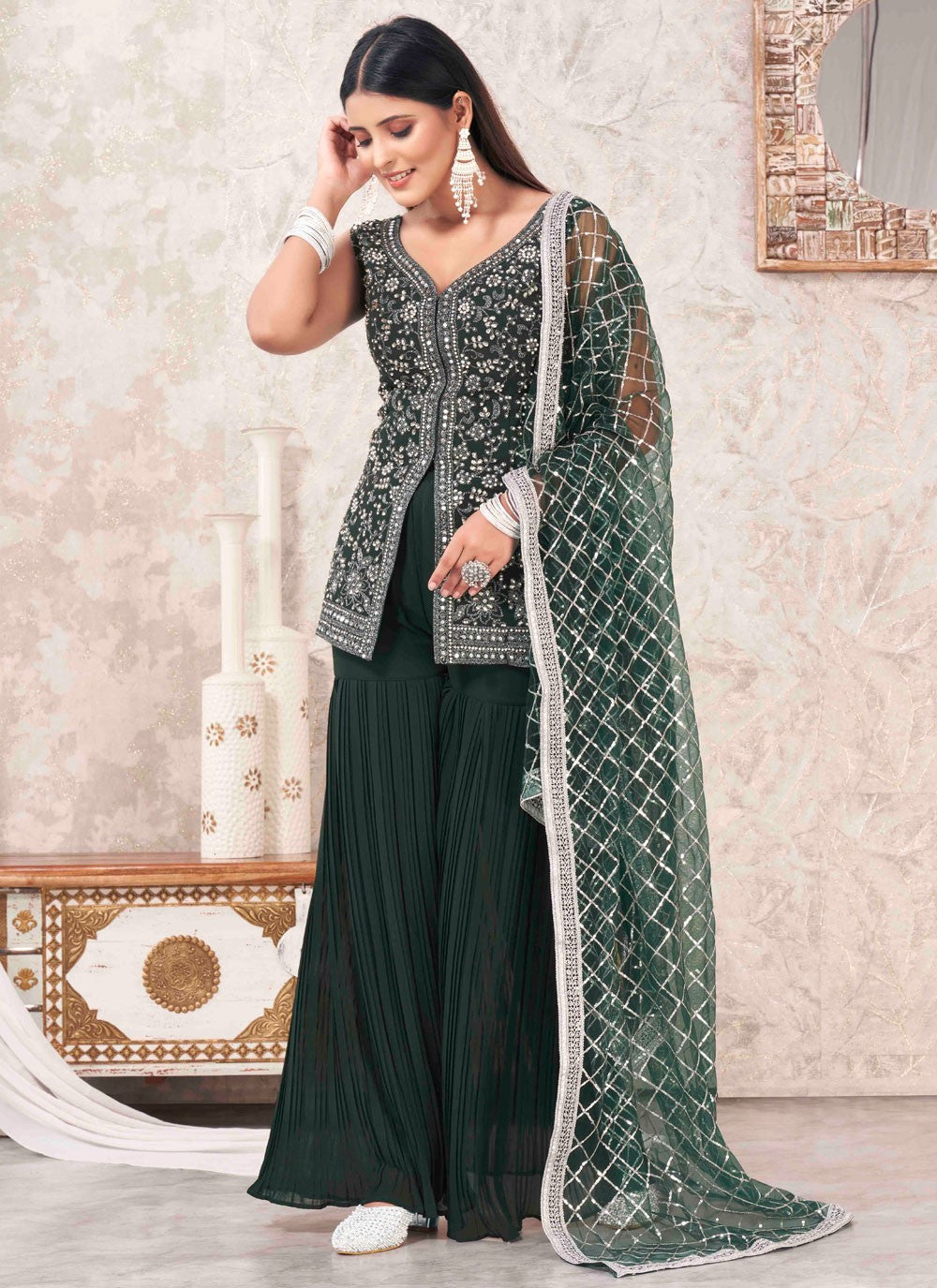 Georgette Salwar Suit - T2556