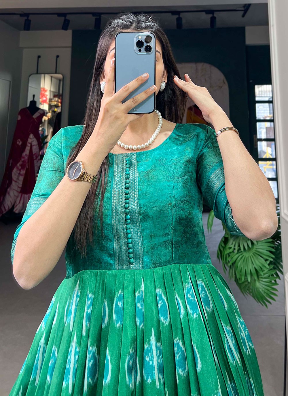 Silk Gown - G1322