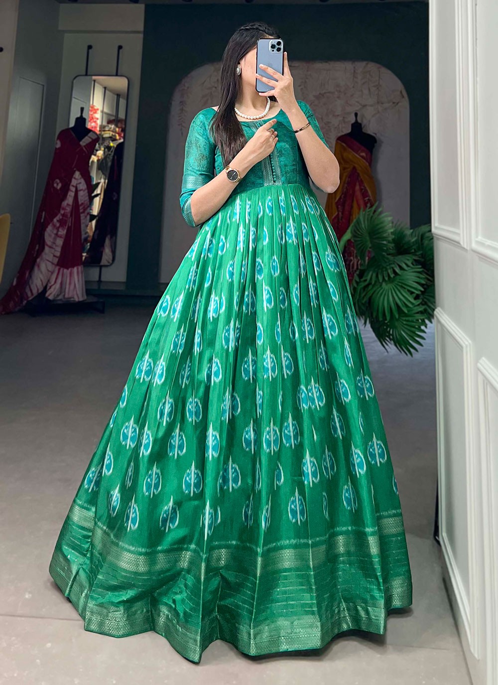Silk Gown - G1322