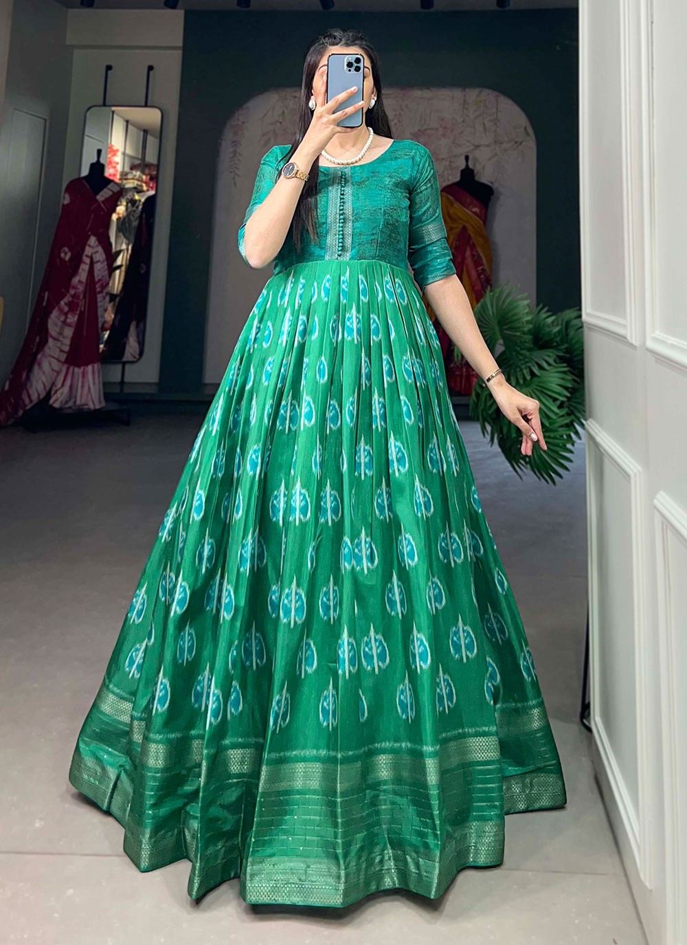 Silk Gown - G1322