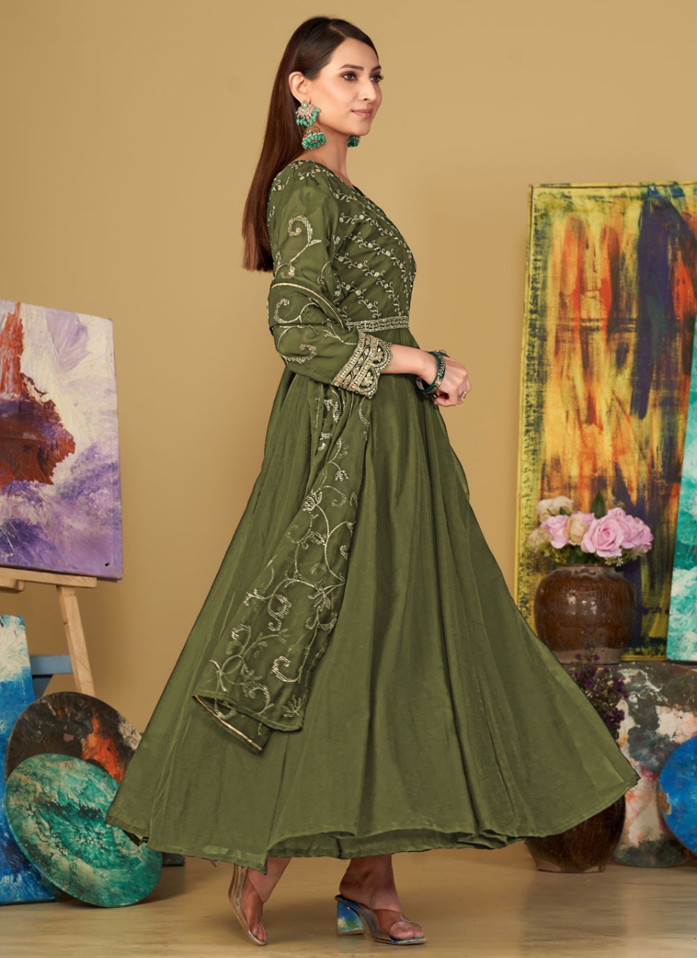 Georgette Salwar Suit - T2285