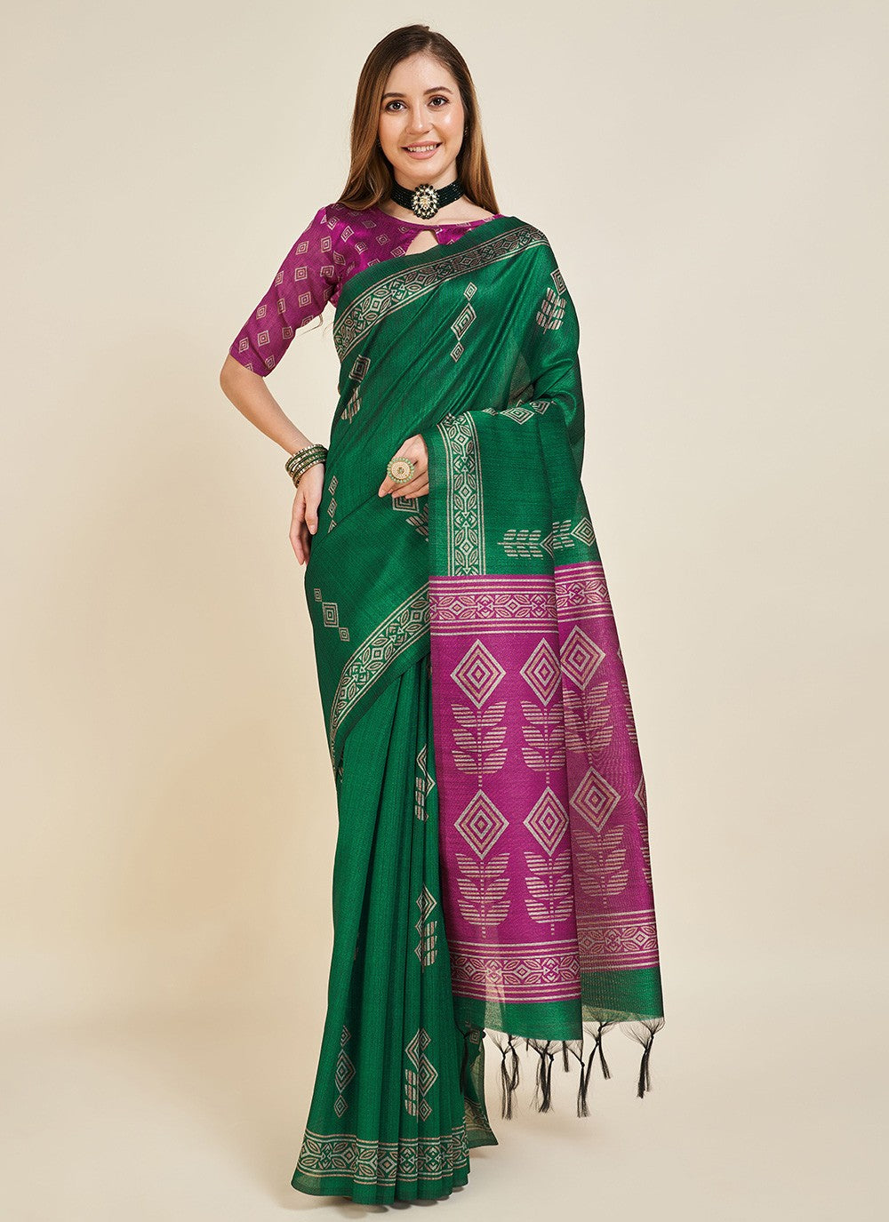 Casual Weaving Zari Silk Saree - S5547