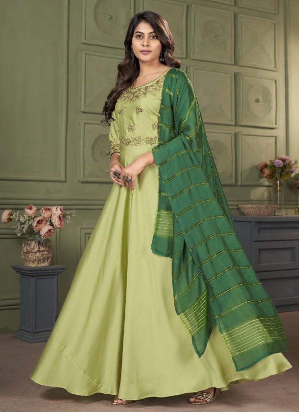Muslin Gown - G1477