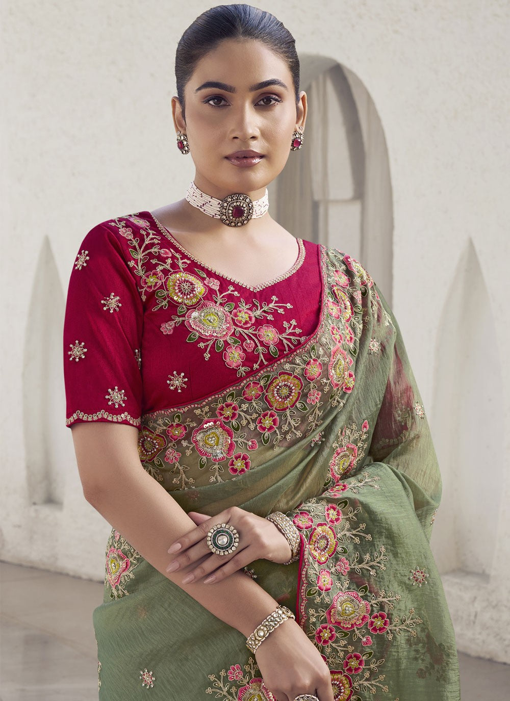 Classic Cord Silk Saree - S8517