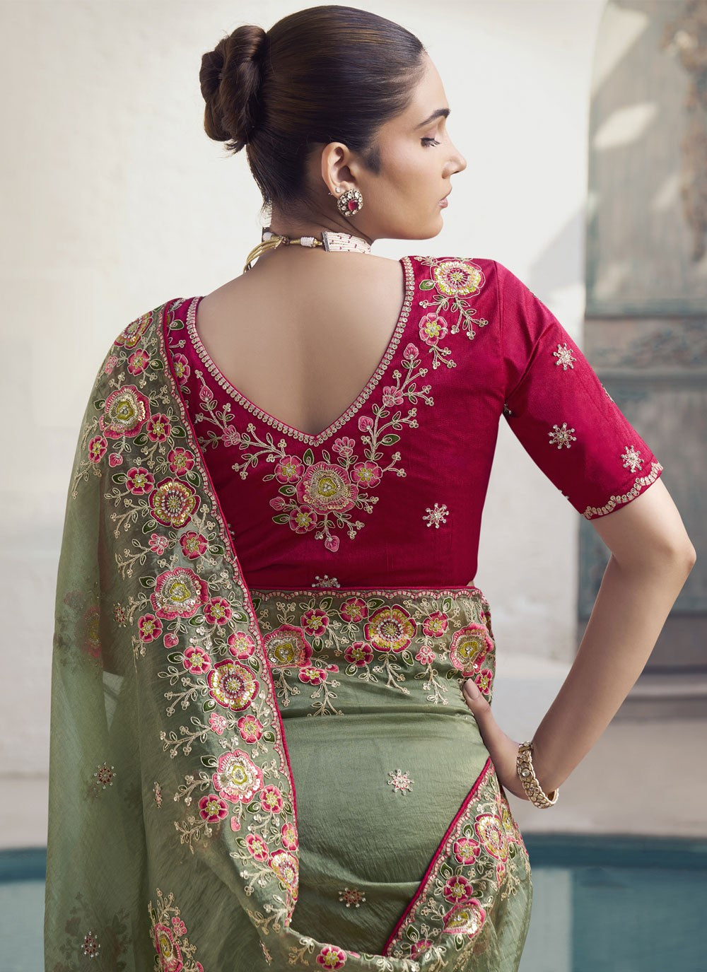 Classic Cord Silk Saree - S8517