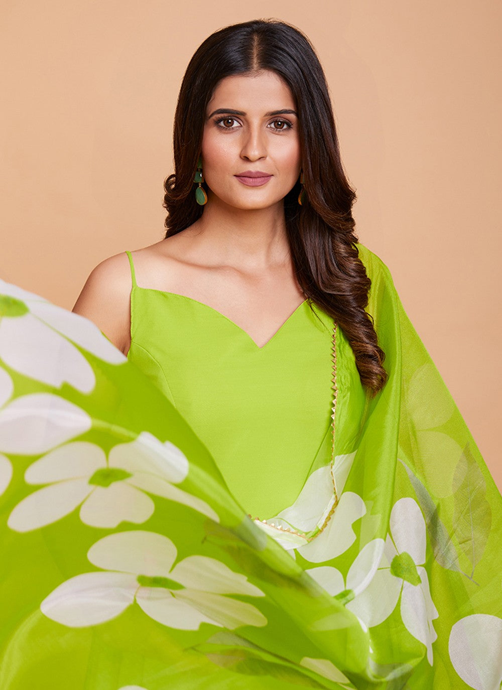 Faux Georgette Gown - G1155