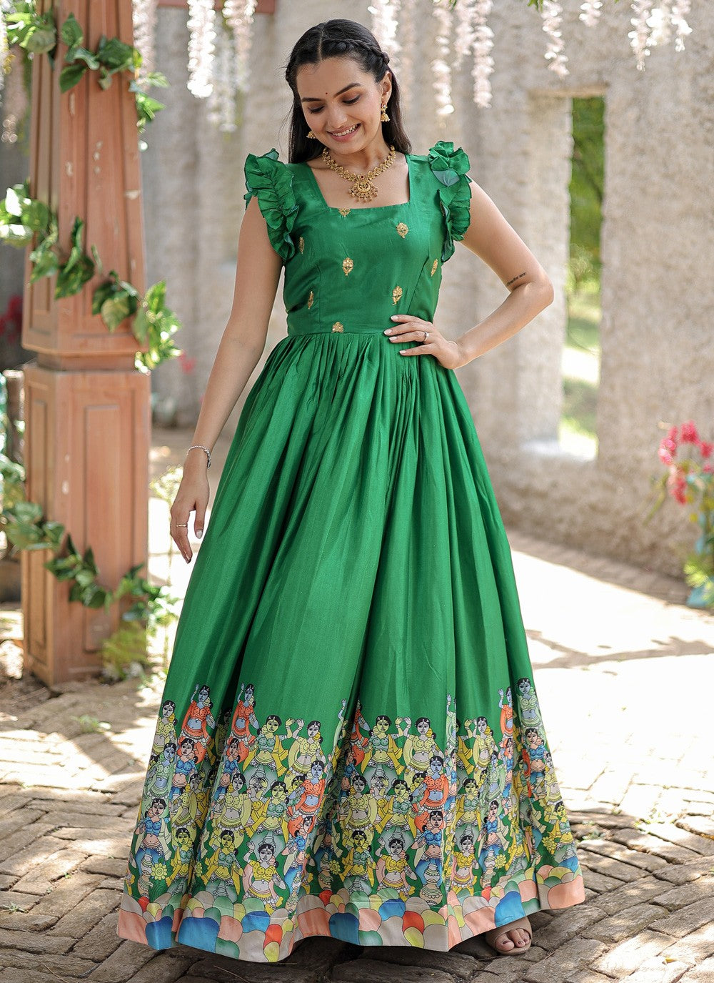 Silk Gown - G1202