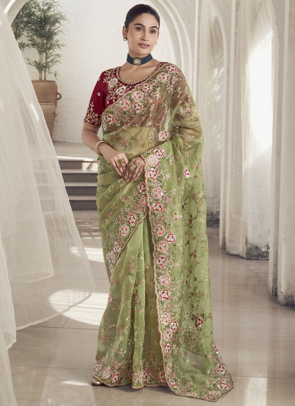 Classic Cord Silk Saree - S8517