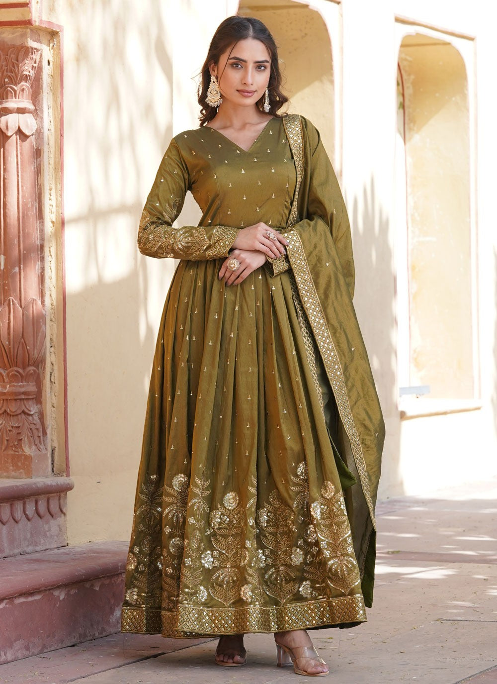 Viscose Gown - G1368