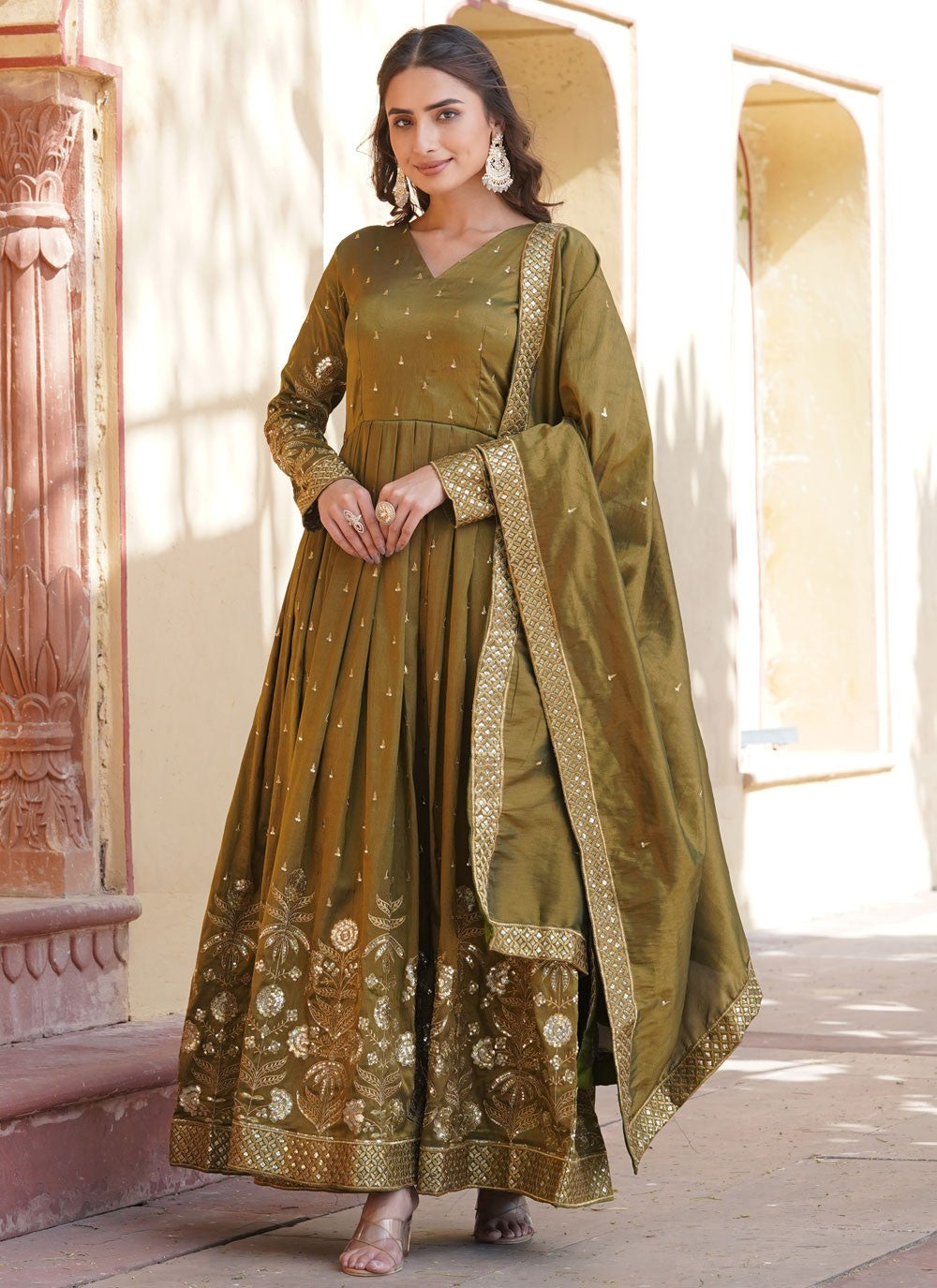 Viscose Gown - G1368