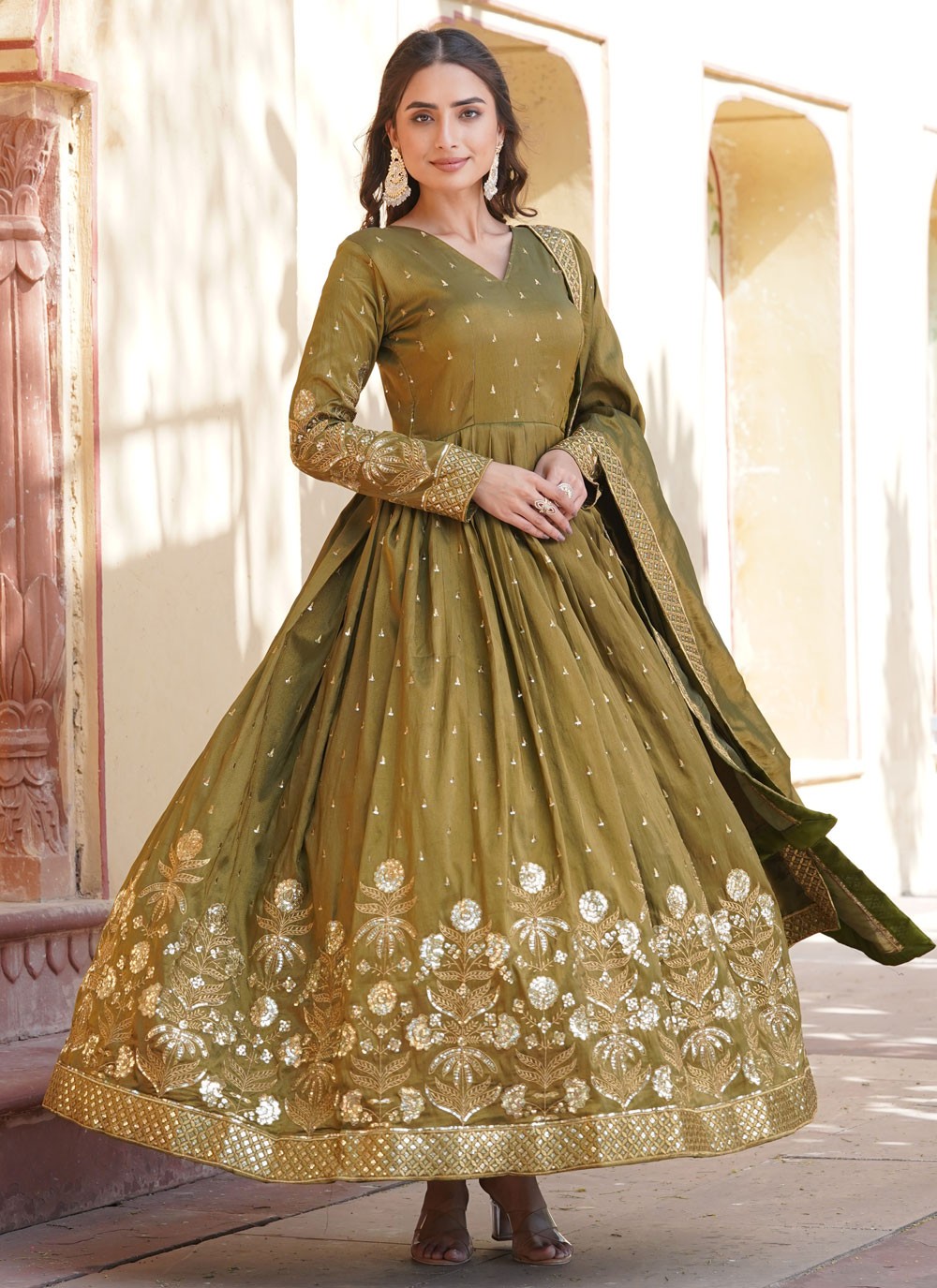 Viscose Gown - G1368