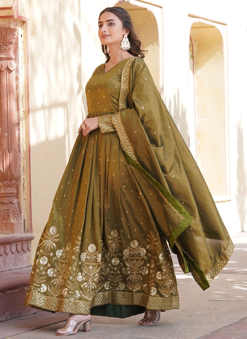 Viscose Gown - G1368