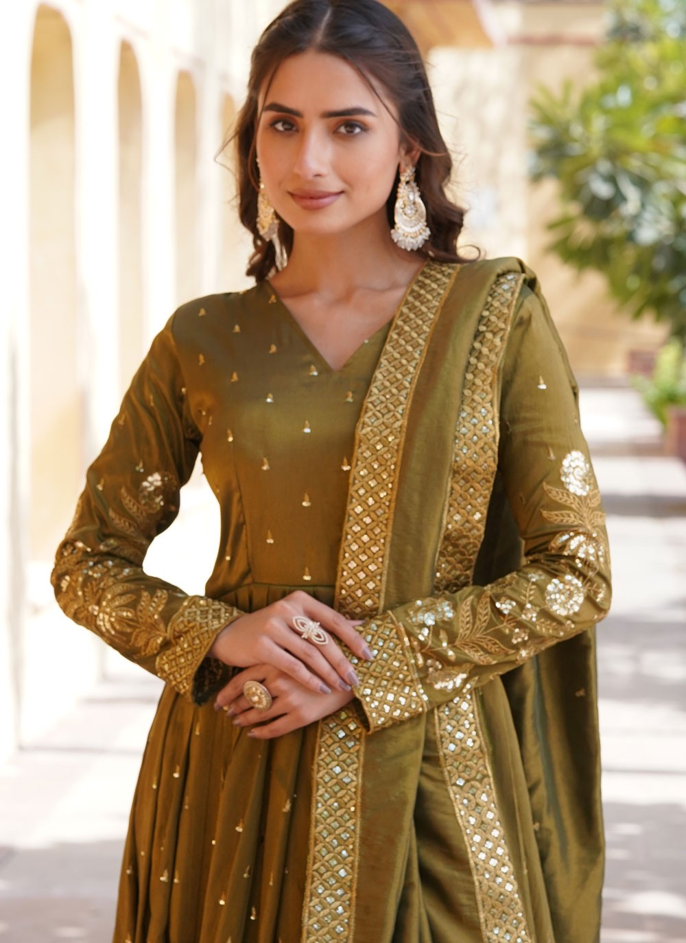 Viscose Gown - G1368