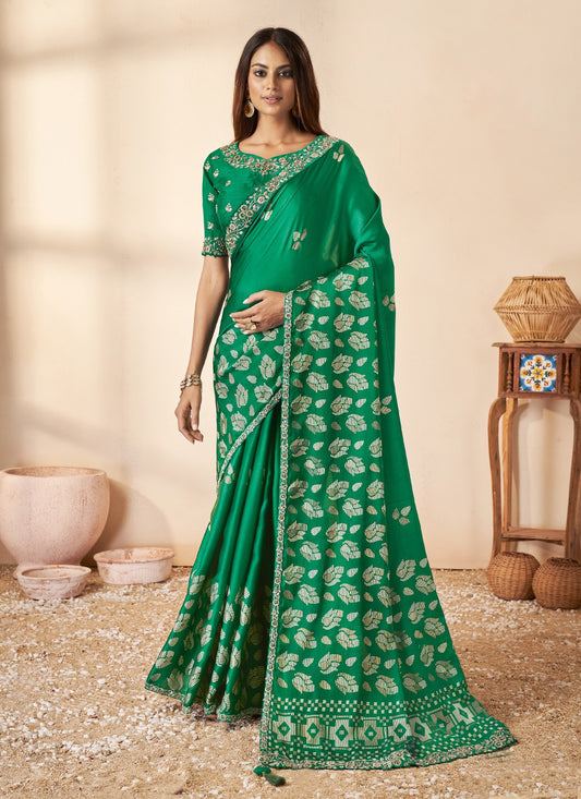Trendy Cord Silk Saree - S5069