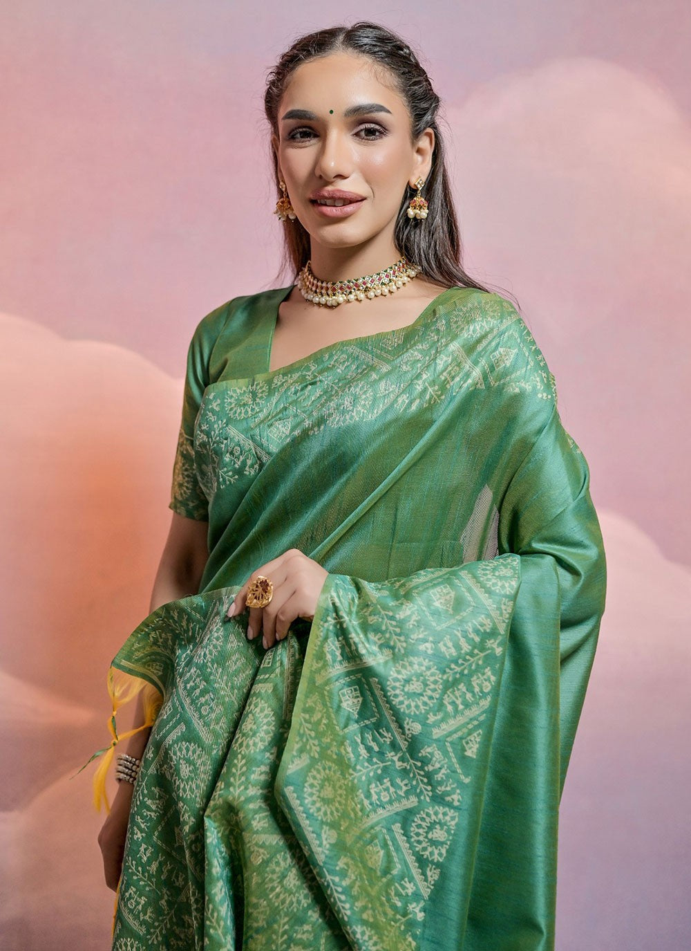 Classic Woven Handloom Silk Saree - S5715