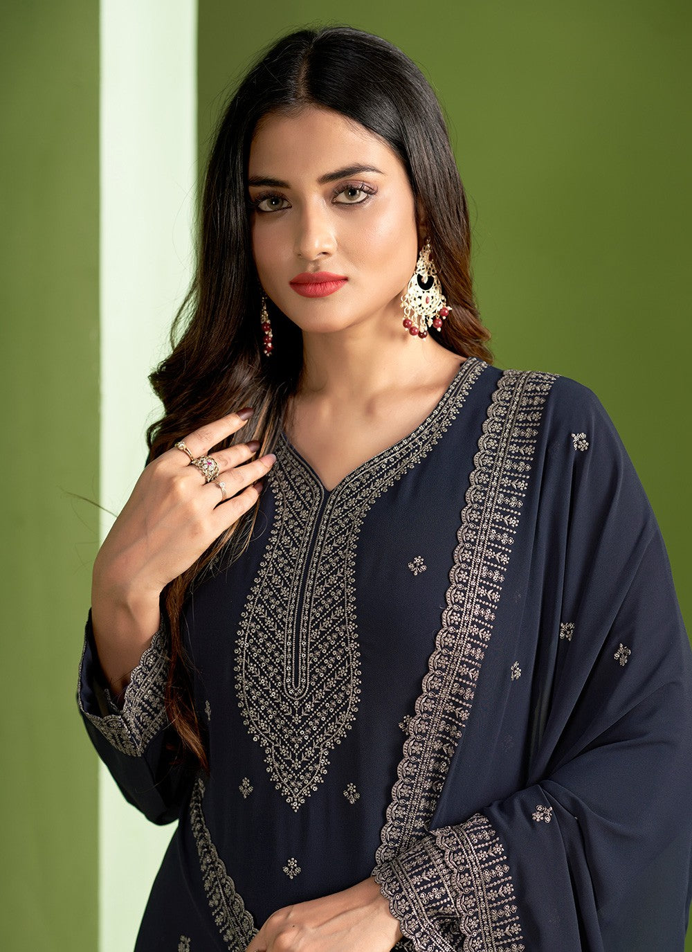 Georgette Salwar Suit - T2527