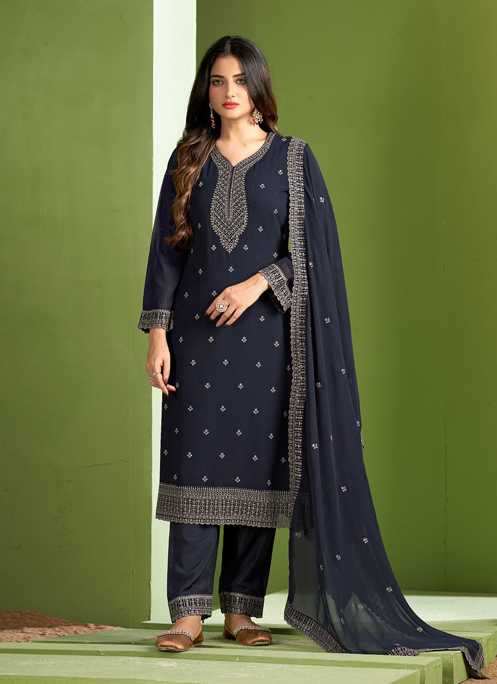 Georgette Salwar Suit - T2527
