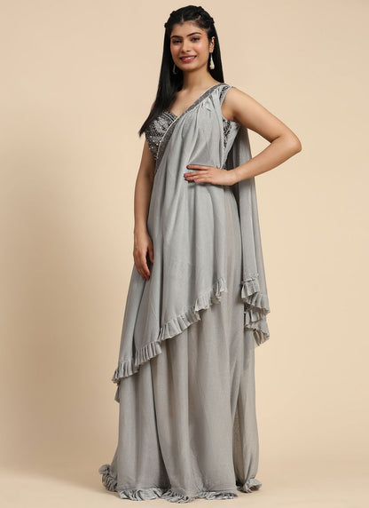 Moti Shimmer Readymade Lehenga Choli - L2063