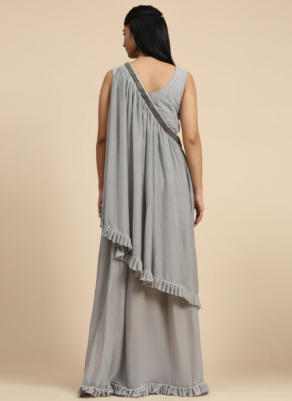 Moti Shimmer Readymade Lehenga Choli - L2063