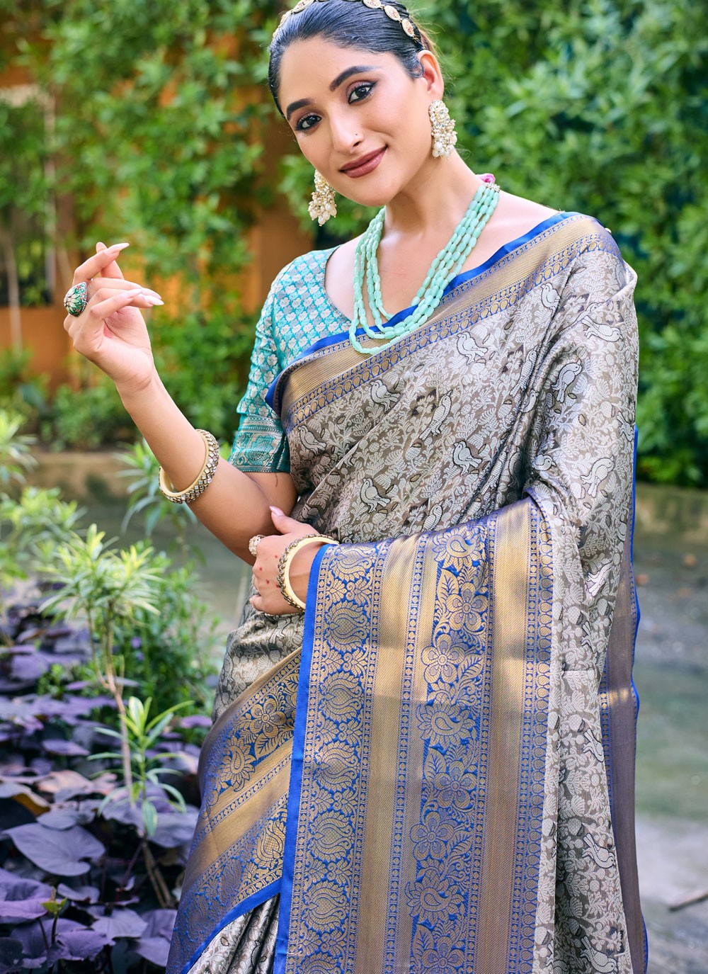 Woven, Zari Banarasi Silk Saree - S12256