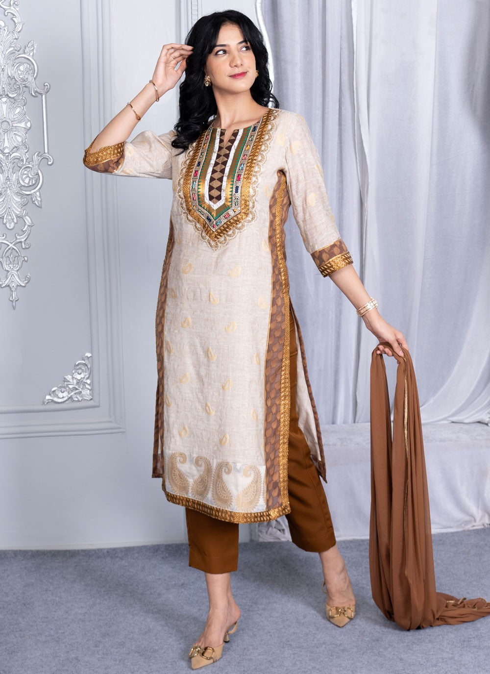 Georgette Salwar Suit - T3918