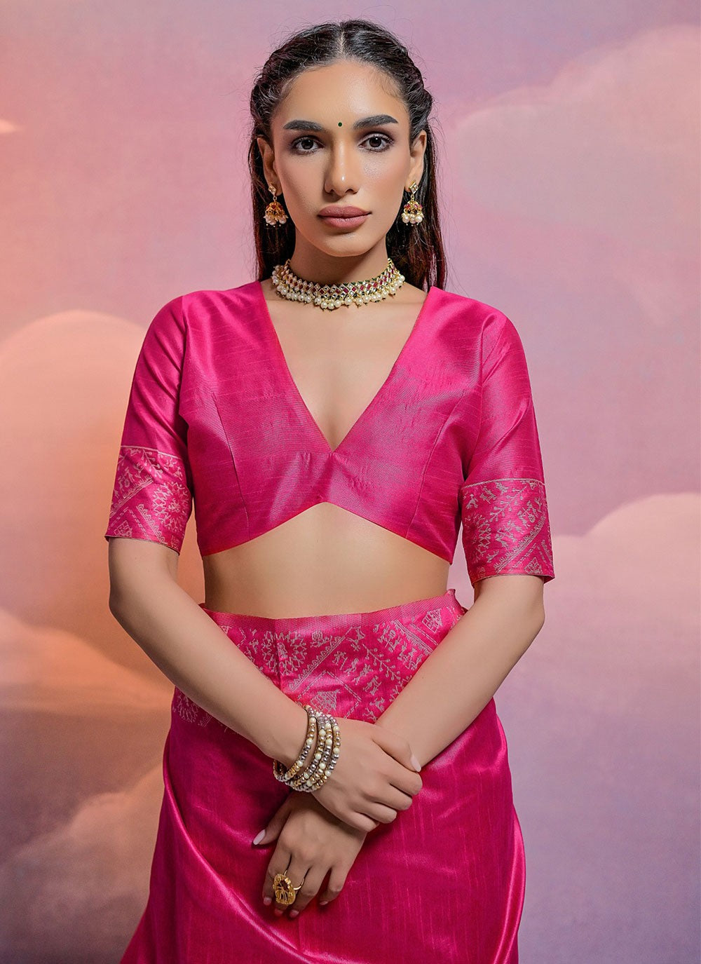 Classic Woven Handloom Silk Saree - S5715