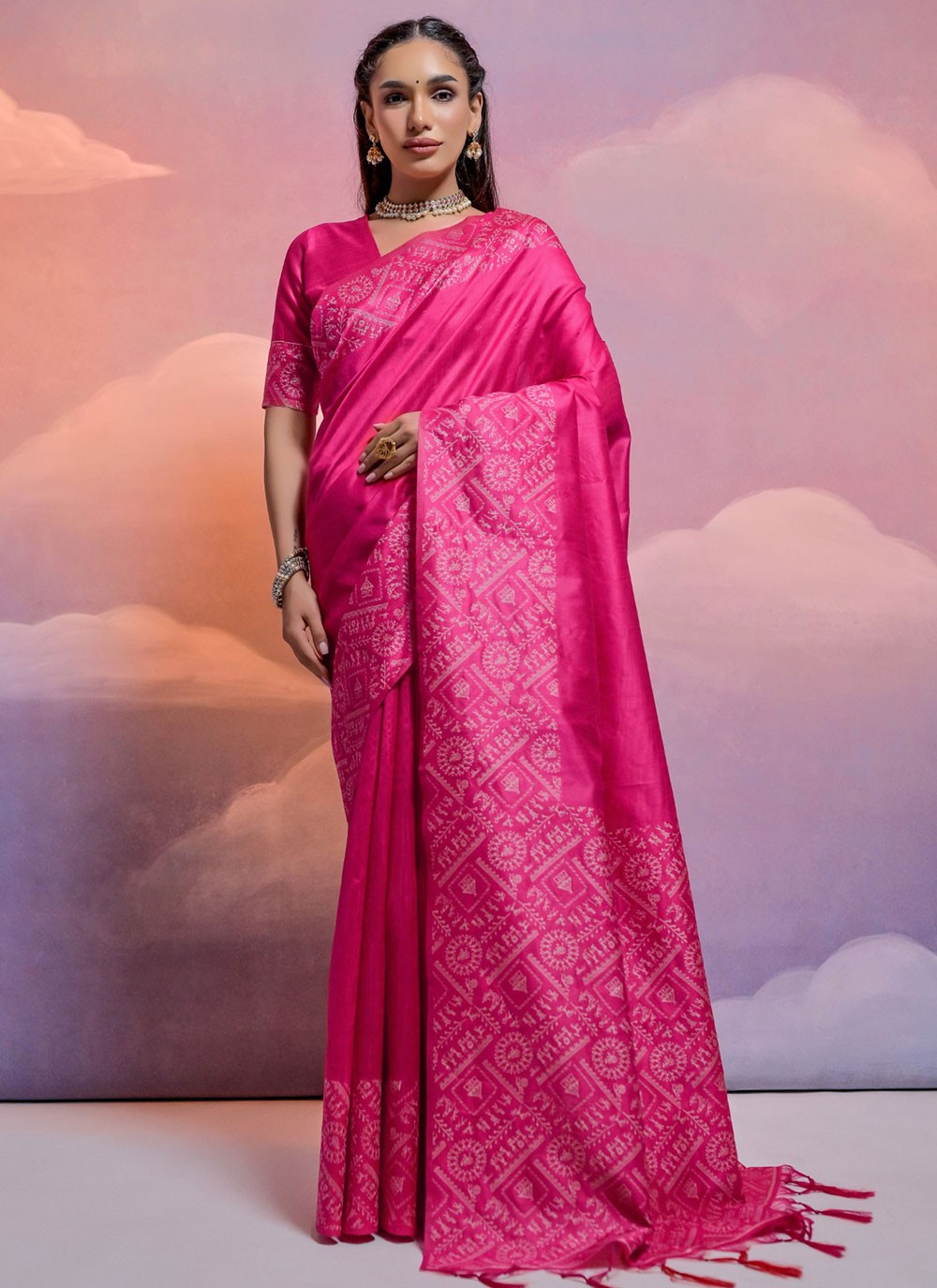 Classic Woven Handloom Silk Saree - S5715