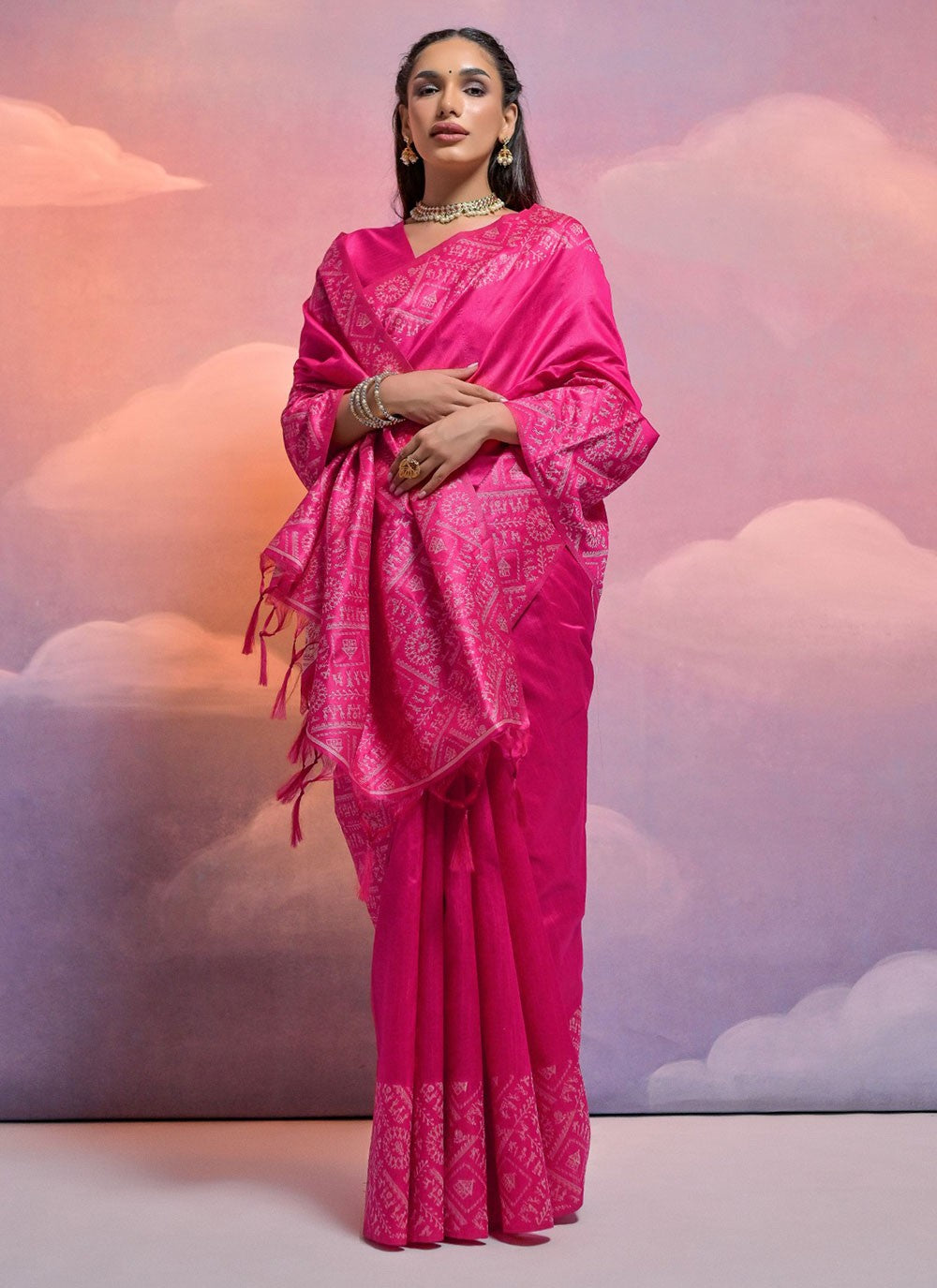 Classic Woven Handloom Silk Saree - S5715