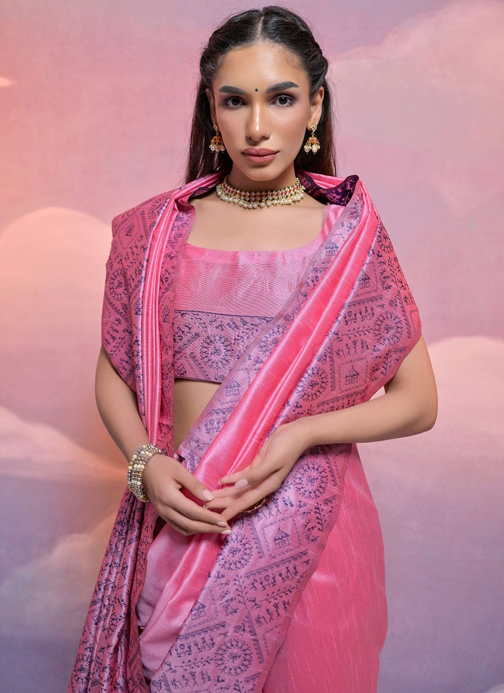 Classic Woven Handloom Silk Saree - S5715