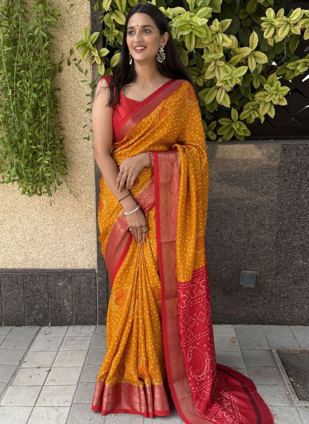 Foliage Prints, Jacquard Work Jacquard Saree - S11775