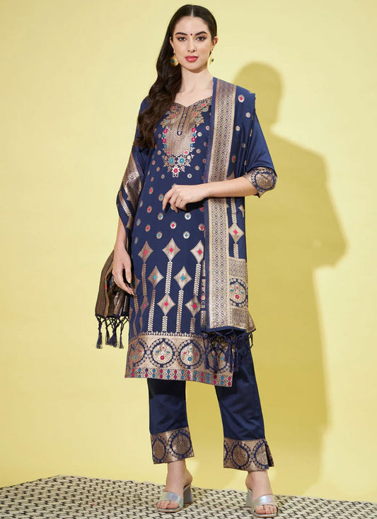 Cotton Silk Salwar Suit - T1522