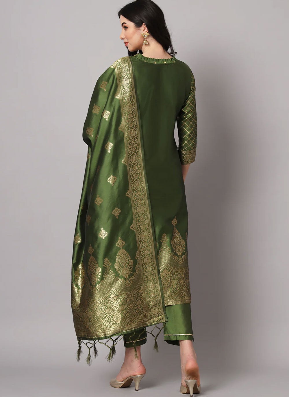 Cotton Silk Salwar Suit - T1618