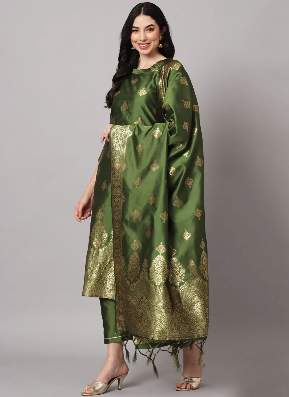 Cotton Silk Salwar Suit - T1618